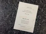 ART-84044 [I-11] Flowers Wedding Invitation