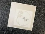 AP-[I-14] Subtle Sophistication Flowers Wedding Invitation