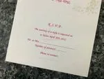 K9995 [I-10] Botanical Elegance Flowers Wedding Invitation