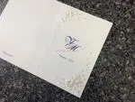 K9995 [I-10] Botanical Elegance Flowers Wedding Invitation