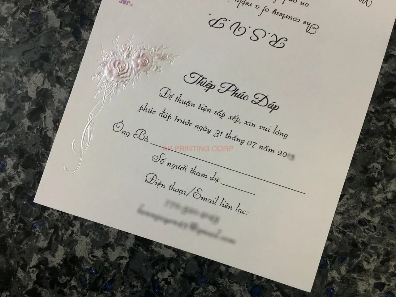 K9409 [I-10] Chic Serenade Birds & Doves Wedding Invitation