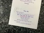 K9995 [I-10] Botanical Elegance Flowers Wedding Invitation