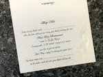 ART-08250 [I-10] Delicate Elegance Flowers Wedding Invitation