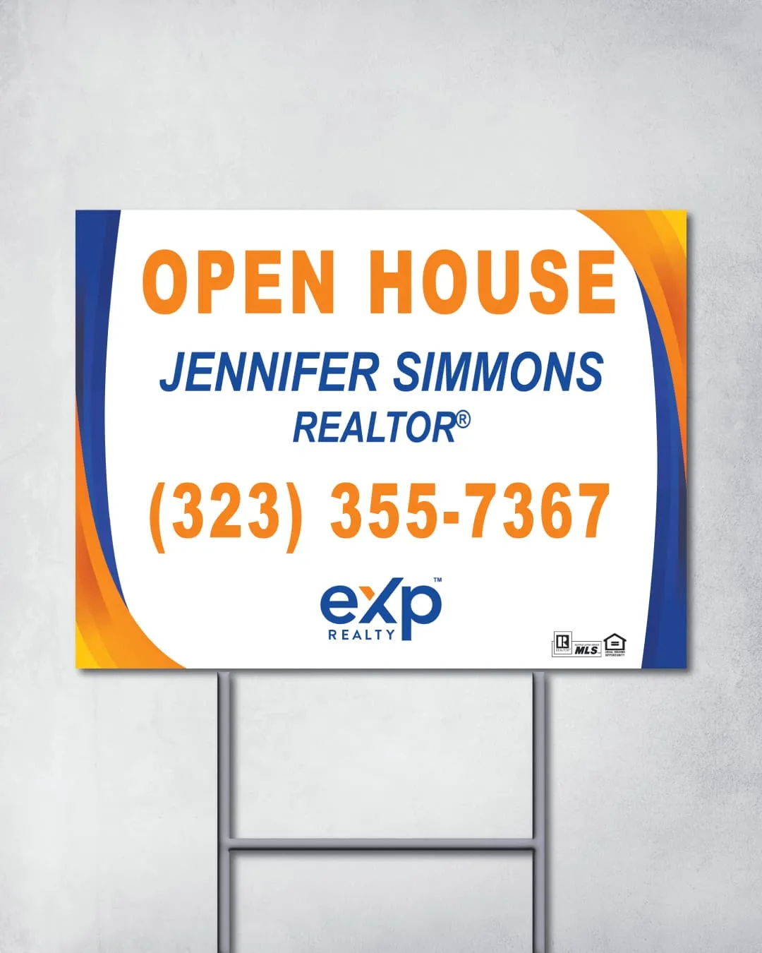 Exp Realty Elegant Borders Yard Sign