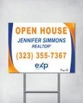 Exp Realty Elegant Borders Yard Sign