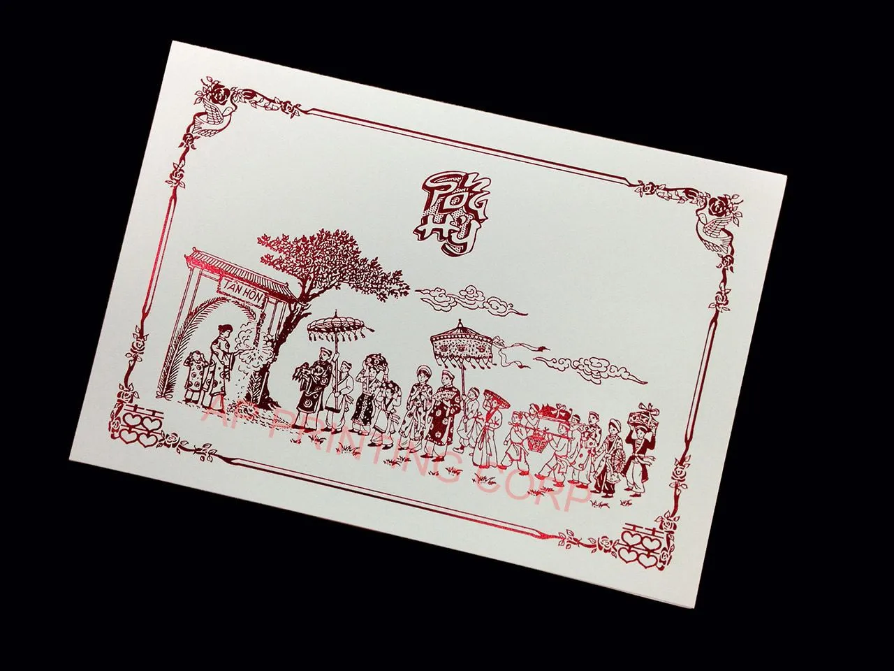 RD8-WE-D [V-L-01] Ruby Reverie Wedding Entourage