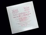 K7017 [I-10] Bilingual Wedding Invitation