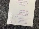 K3318 [I-11] Forever Together Bride & Groom Wedding Invitation