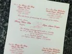 K625 [I-10] Whispering Skies Bride & Groom Wedding Invitation