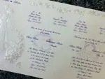 K8718 [I-11] Dreamy Vows Bride & Groom Wedding Invitation