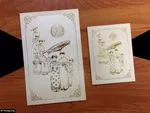 DR1-TV-V [V-L-02] Opulent Bliss Bride & Groom Wedding Invitation