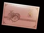 DRBH-HT-V [V-L-01] Sophisticated Bliss Bride & Groom Wedding Invitation