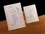DRCM-PVS-RF [V-L-02] Serene Blossoms Bride & Groom Wedding Invitation