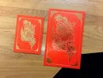 RP3-DC-V [V-L-01] Elegant Legends Dragon & Phoenix Wedding Invitation
