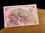 RP4-HT-V [V-L-01] Divine Firebirds Dragon & Phoenix Wedding Invitation
