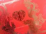 RP1-DR-V [V-L-02] Timeless Mythos Dragon & Phoenix Wedding Invitation