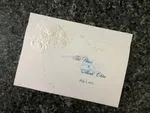 K8455 [I-11] Serenade of Flowers Wedding Invitation