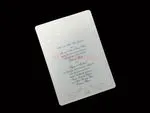 [CC-25] Swirling Romance Flowers Wedding Invitation