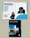 Black Real State Presentation Folders