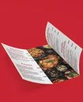 Italian Black To-Go Menus