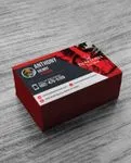 Painted Edge Business Cards