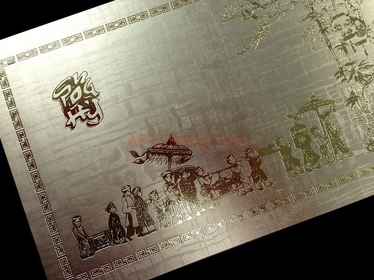 RDDP-GT-V [V-L-02] Metallic Luxurious Luster Wedding Entourage