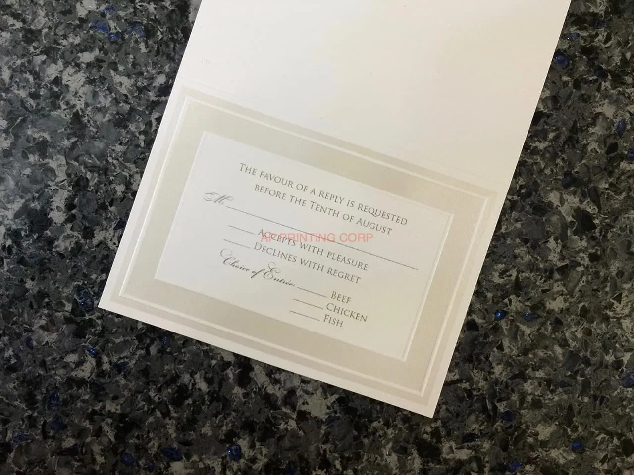 T172 [I-12] Elegant Wedding Invitation