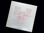 K7017 [I-10] Bilingual Wedding Invitation