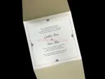Wrapped in Gold [CC-65] Pocket & Folder Invitation