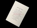 Traditional Panel Grace [CC-02] Pocket & Folder Invitation