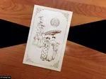 DR1-TV-V [V-L-02] Opulent Bliss Bride & Groom Wedding Invitation