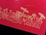 RD4-ND-V-SHV [V-L-03] Golden Bliss Bride & Groom Wedding Invitation