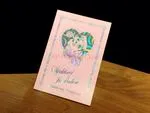 DRCB-RPL2-RF [V-L-02] Blissful Bonds Bride & Groom Wedding Invitation