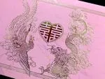 RP1-RPD-V [V-L-02] Mythical Grace Dragon & Phoenix Wedding Invitatio