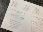 K8071 [I-10] Flowers Symphony Wedding Invitation