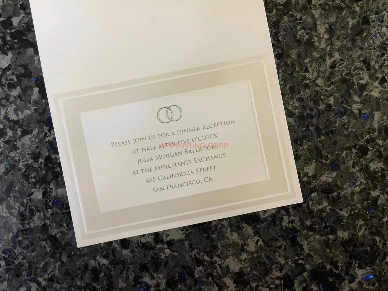 T172 [I-12] Elegant Wedding Invitation