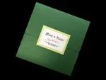 PSQ-77-MMM-2WL Botanic, Lime, Poison Ivory Pocket & Folder Invitation