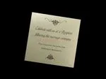 Wrapped in Gold [CC-65] Pocket & Folder Invitation