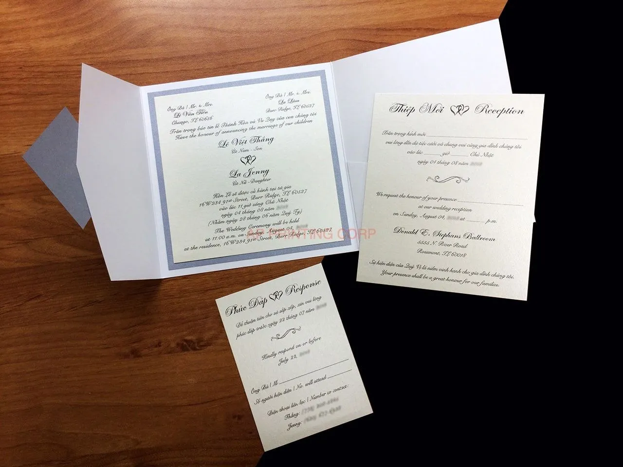 PAL-66-MMM Crystal, Ionised, Quartz Pocket & Folder Invitation