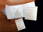 PAL-66-MMM Crystal, Ionised, Quartz Pocket & Folder Invitation