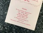 ART-40286 [I-11] Elegance in Flight Birds & Doves Wedding Invitation
