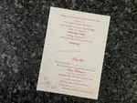 K441 [I-10] Timeless Romance Birds & Doves Wedding Invitation