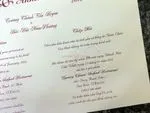 K8263 [I-12] Cherished Moments Bride & Groom Wedding Invitation