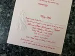 K8707 [I-11] Serenade of Love Bride & Groom Wedding Invitation
