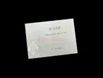 Deco Art [CC-55] Romantic Petal Cascade Flowers Wedding Invitation