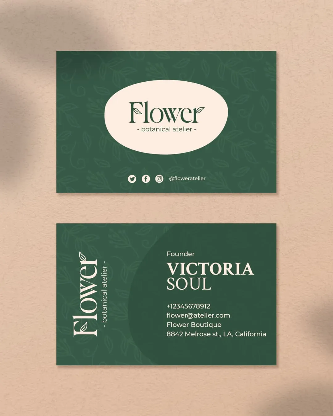 Natural Business Cards