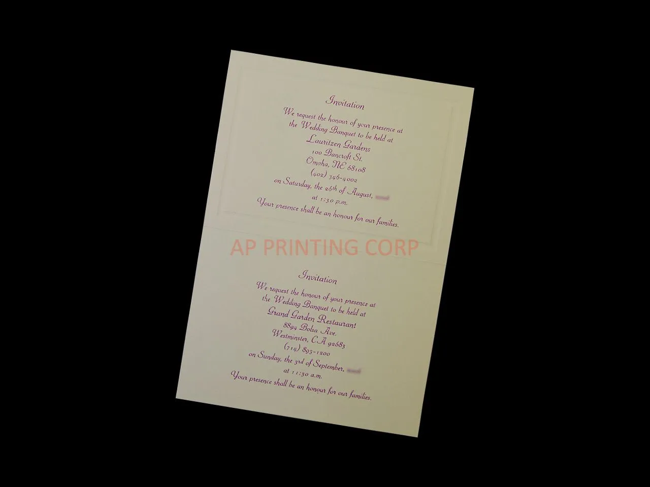 CHASE-SQ-ECRU-DR2 [I-12] Pocket & Folder Invitation 5