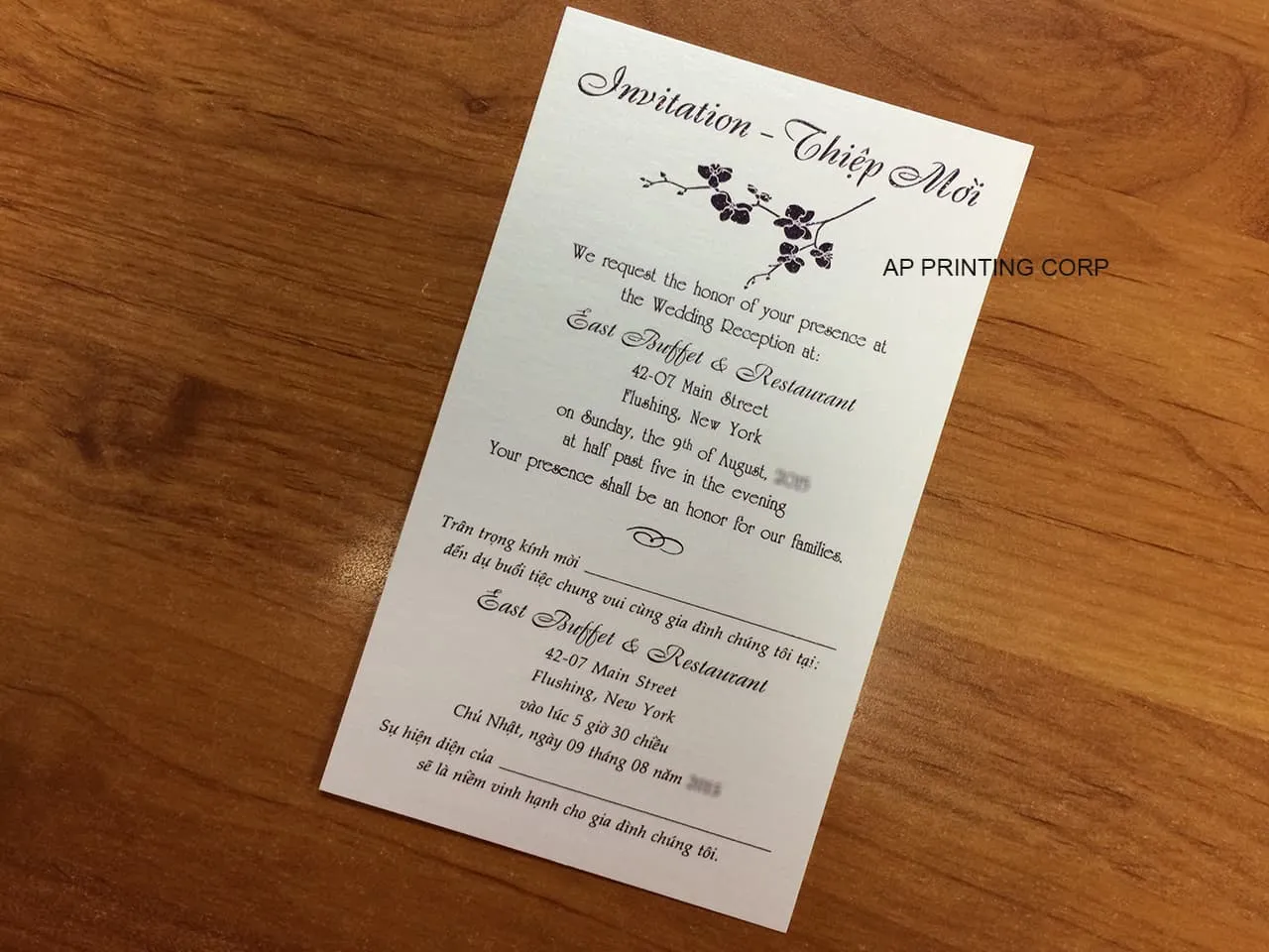 PAL-57-MMM Silver, Amethyst, Ice Silver Pocket & Folder Invitation