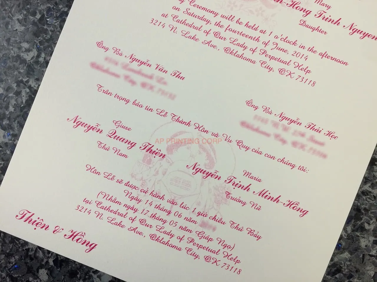 ART-84019 [I-10] Whispers of Nature Birds & Doves Wedding Invitation