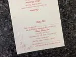 K441 [I-10] Timeless Romance Birds & Doves Wedding Invitation